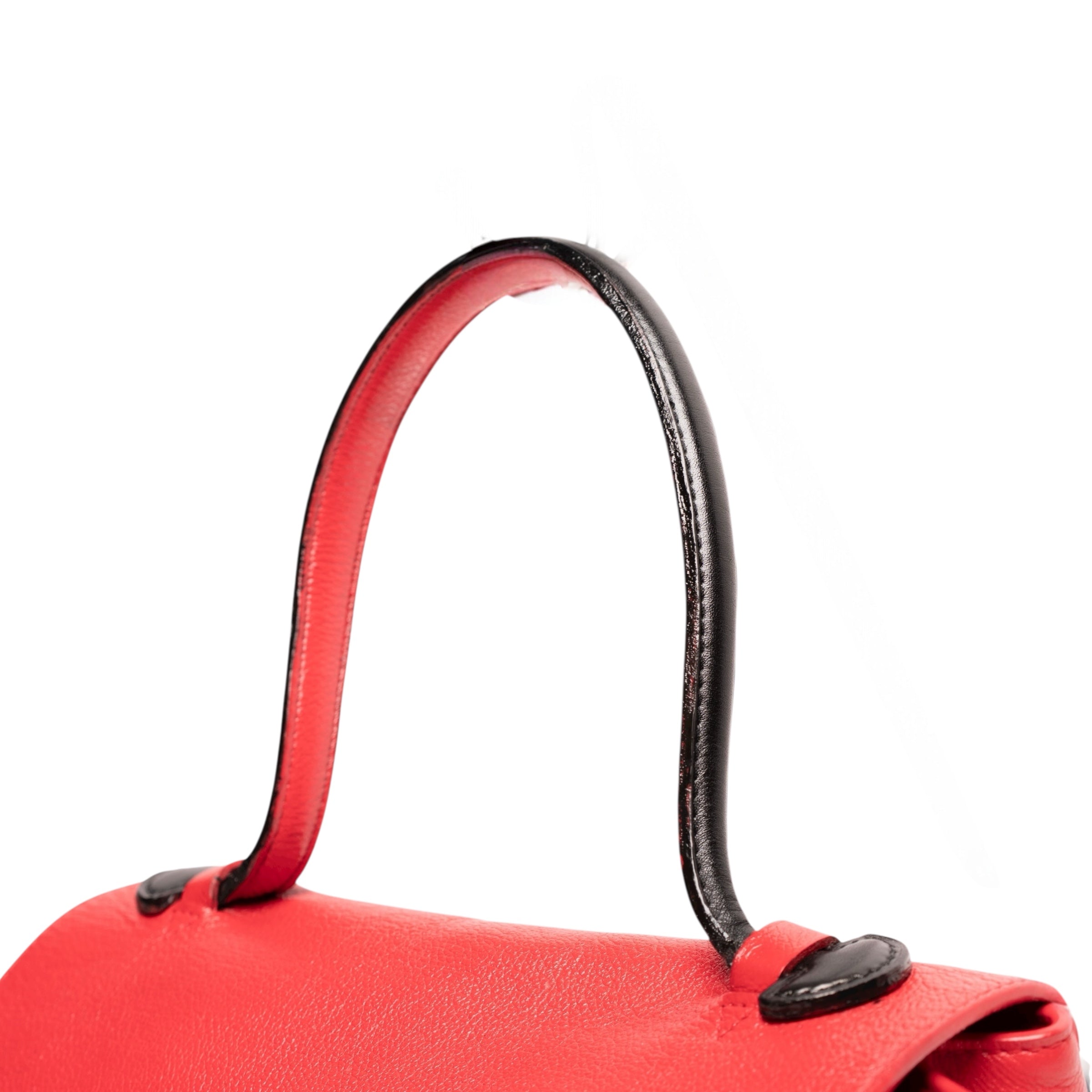 Authentic, Pre-owned Louis Vuitton Lockme Taurillon Bag, Red