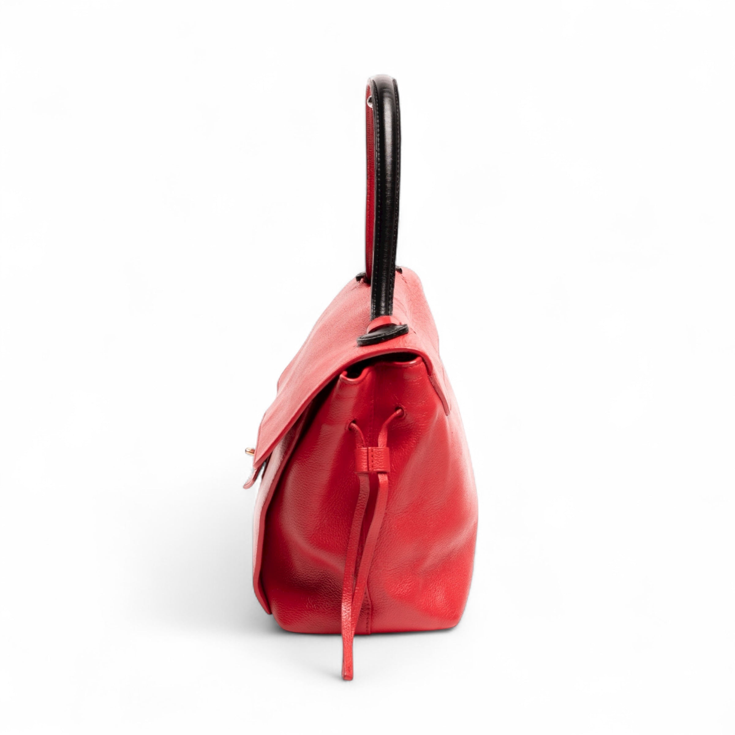 Authentic, Pre-owned Louis Vuitton Lockme Taurillon Bag, Red