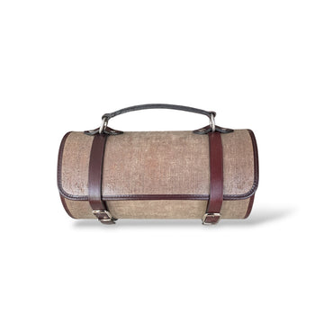 Chanel Canvas & Leather picnic Barrel Bag