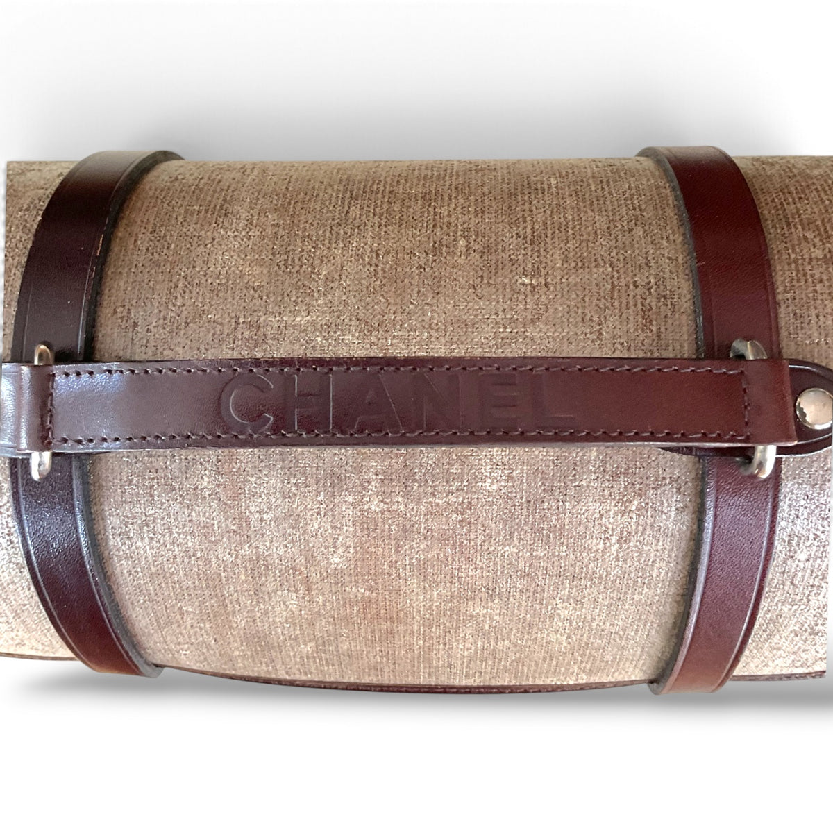 Chanel Canvas & Leather picnic Barrel Bag