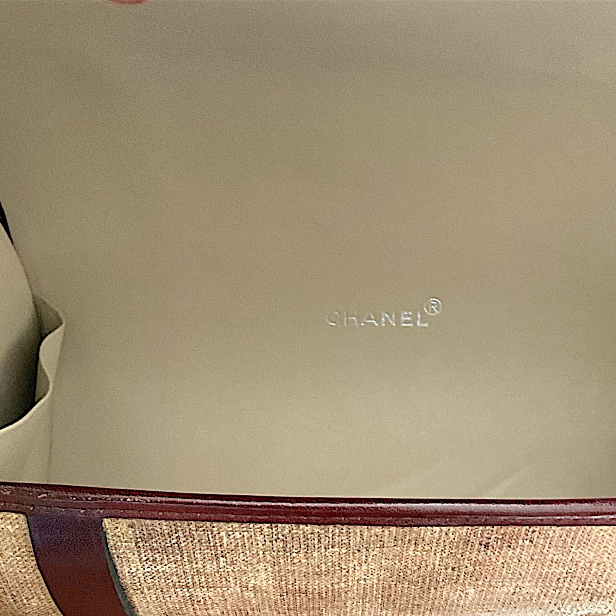 Chanel Canvas & Leather picnic Barrel Bag