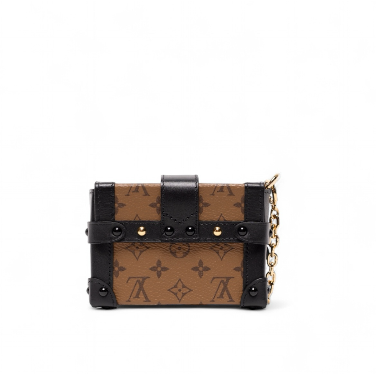 Louis Vuitton Monogram Reverse Essential Trunk Bag Anhänger/Armband