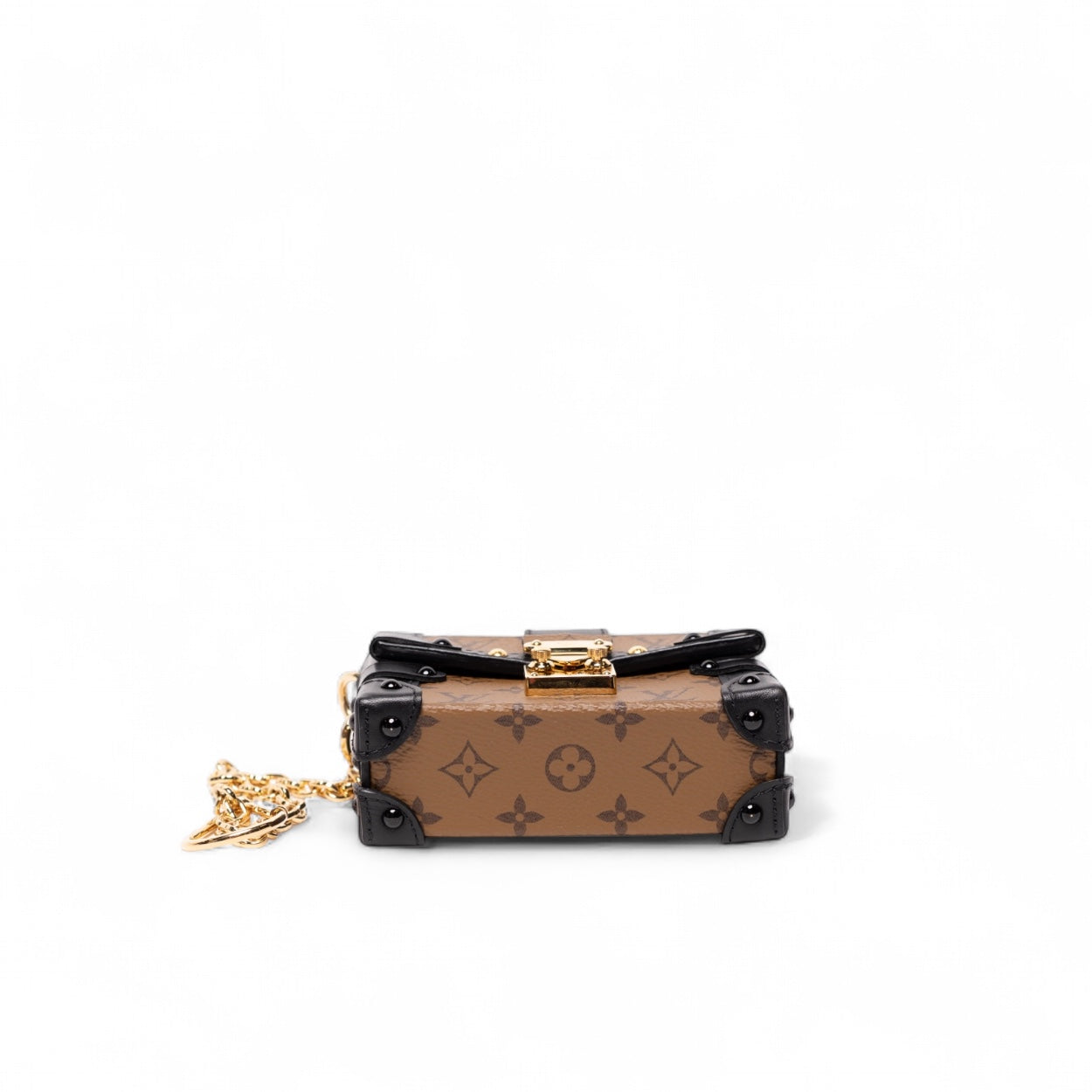 Louis Vuitton Monogram Reverse Essential Trunk Bag Anhänger/Armband