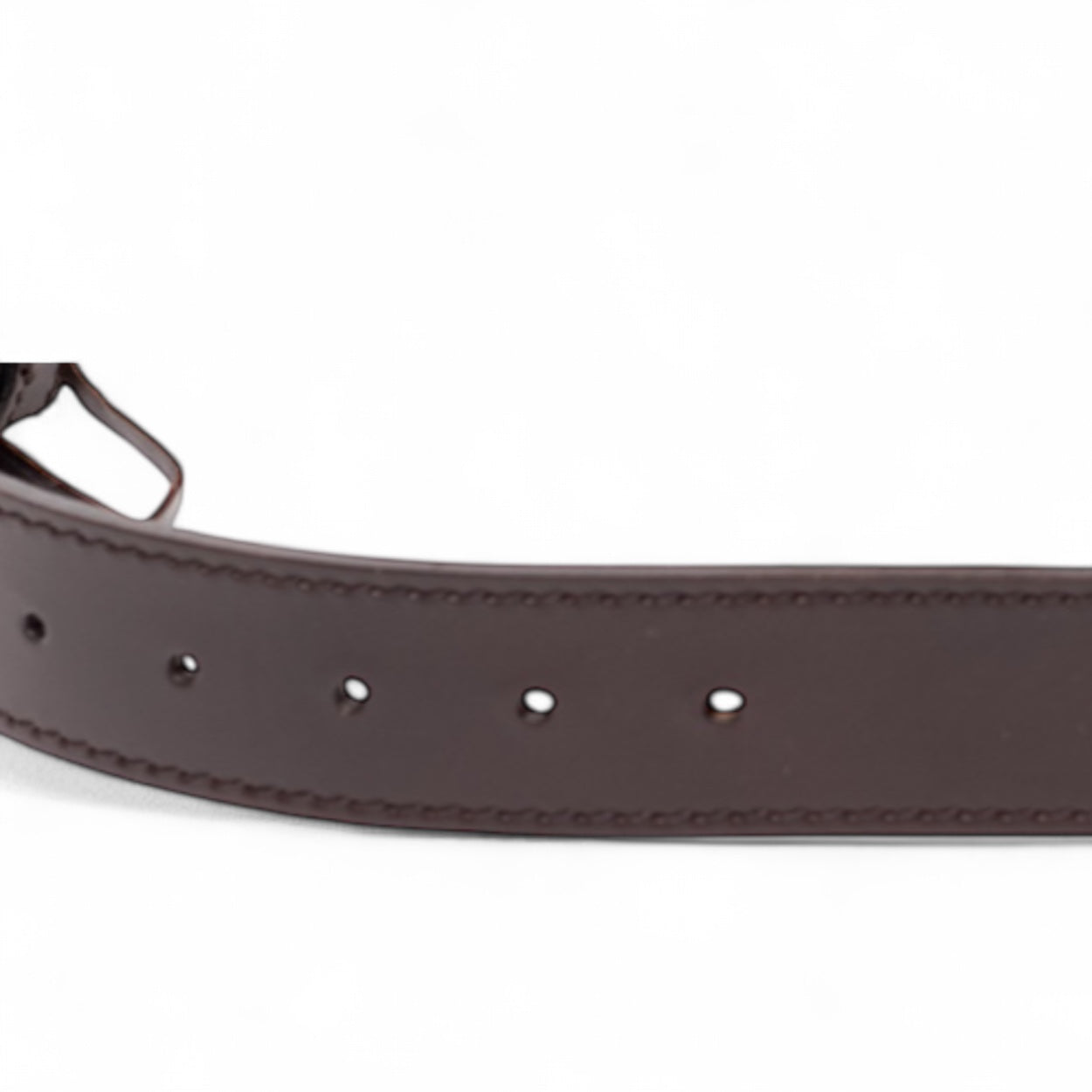 Gucci Unisex-Gürtel mit Holzmaserung und „GG“-Schnalle