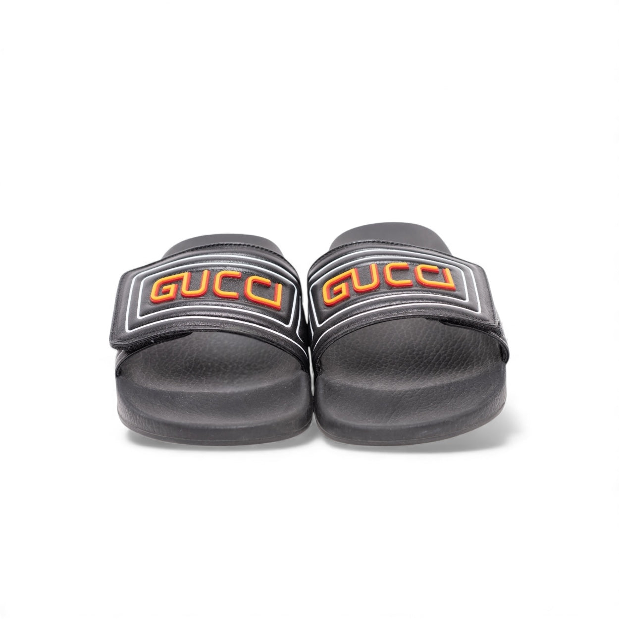 Authentic, Pre-owned Men’s Authentic, Pre-owned Gucci Pool Slides, EU 10