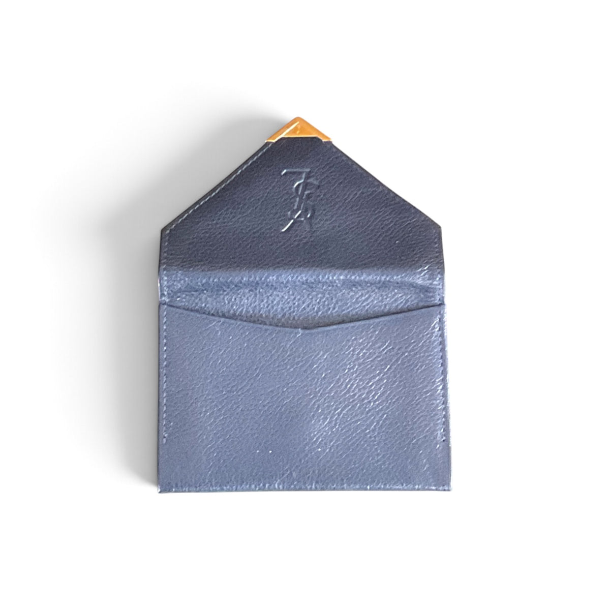 Yves Saint Laurent Vintage (YSL) Card Case, Navy