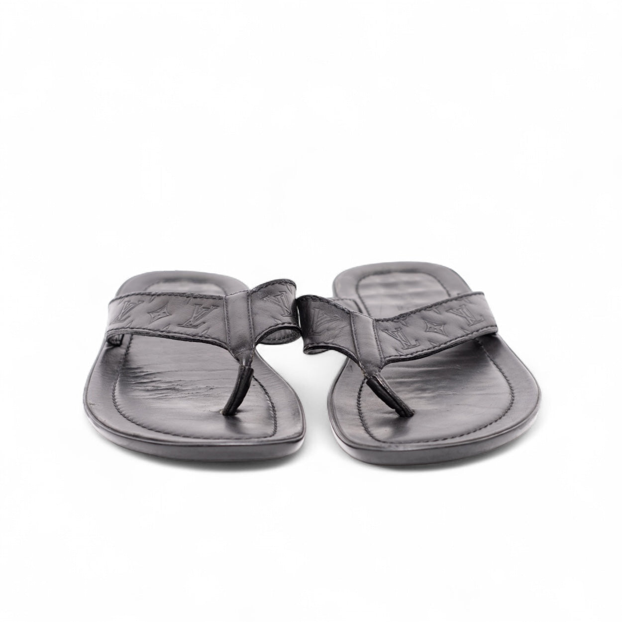 Sandalias de piel con monograma de Louis Vuitton para hombre