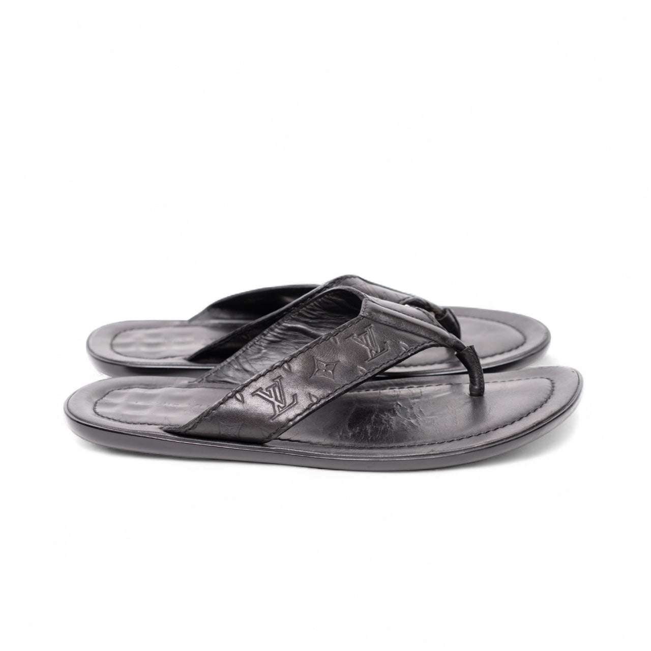 Sandalias de piel con monograma de Louis Vuitton para hombre