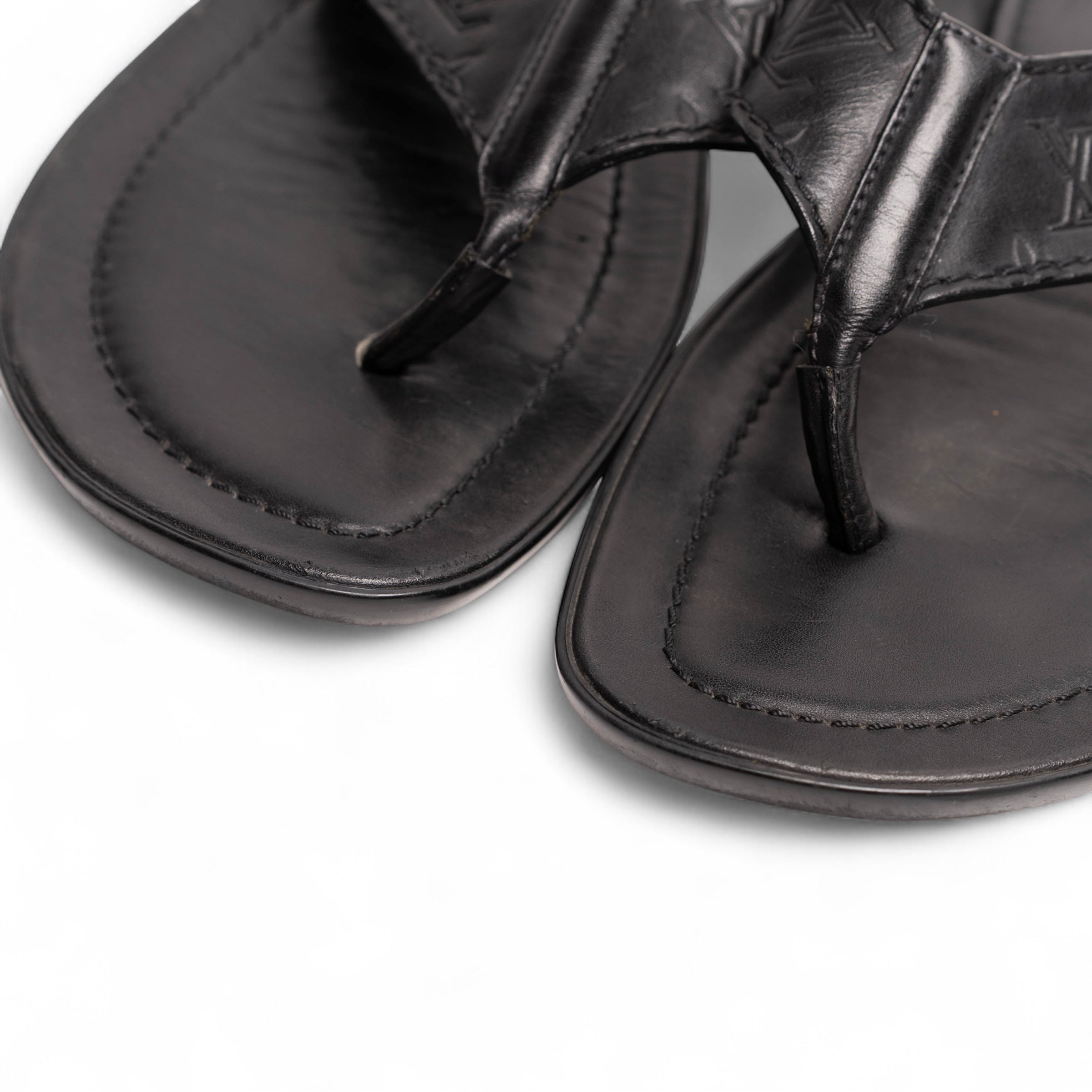 Sandalias de piel con monograma de Louis Vuitton para hombre