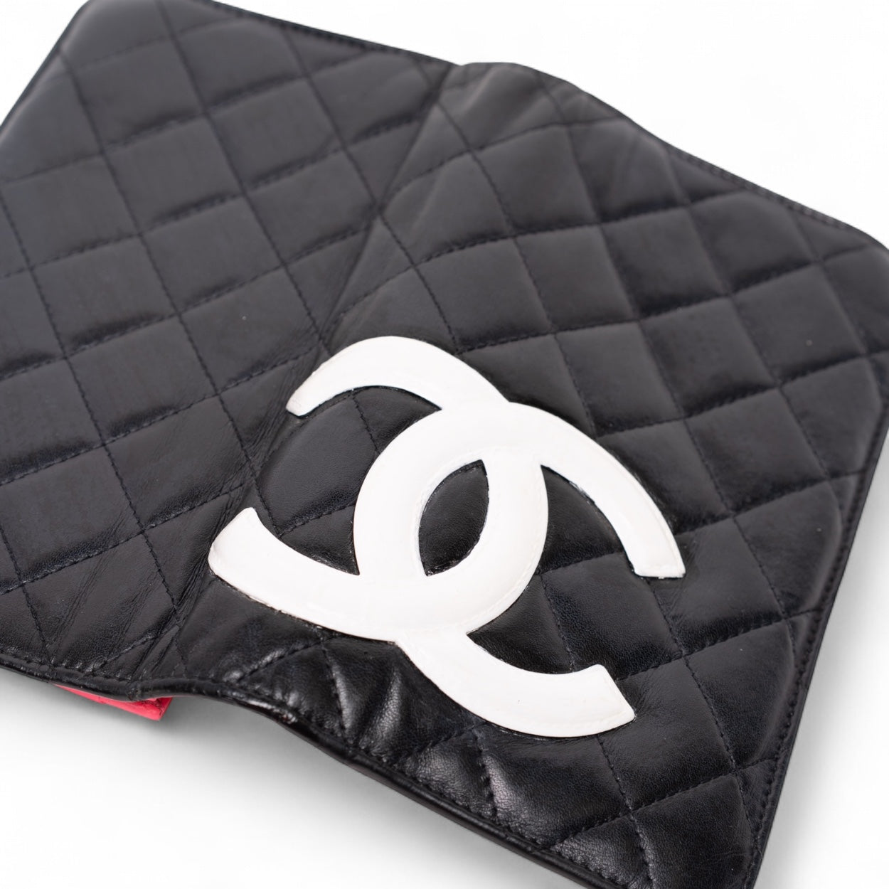 Chanel Cambon Yen Geldbörse, Schwarz