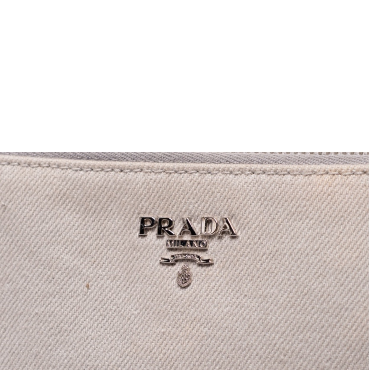 Bolso de mano/de mano de mezclilla Prada