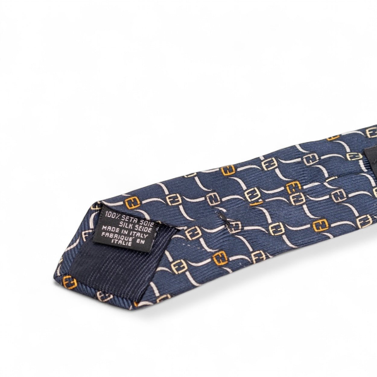 Fendi Men’s Monogram Silk Neck Tie