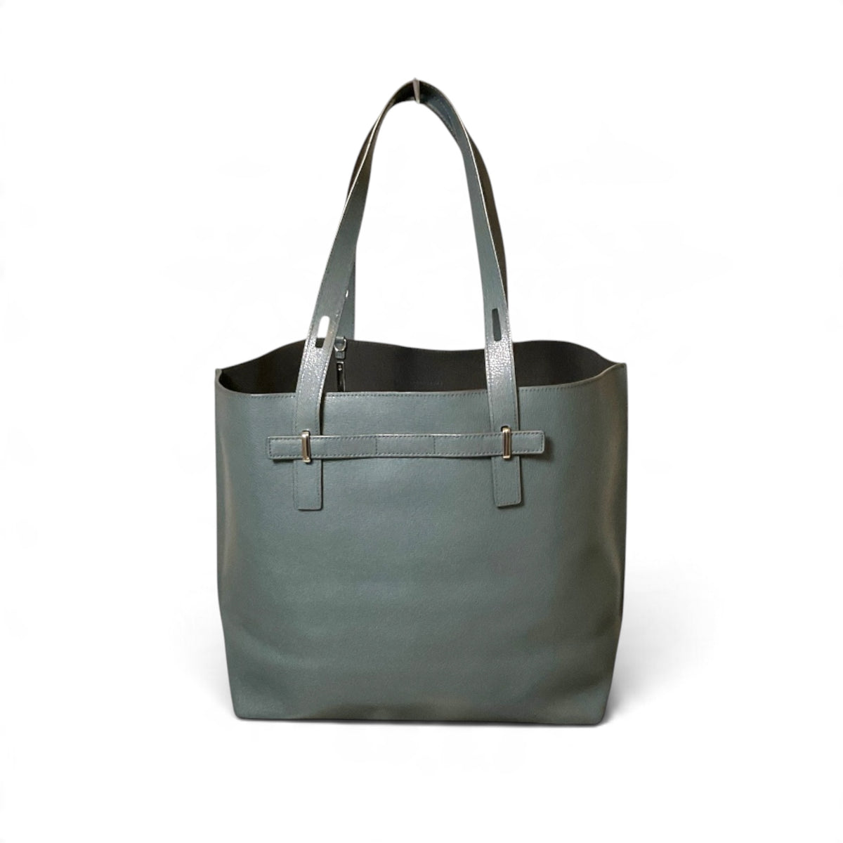 Furla Giove Leather Tote, Green