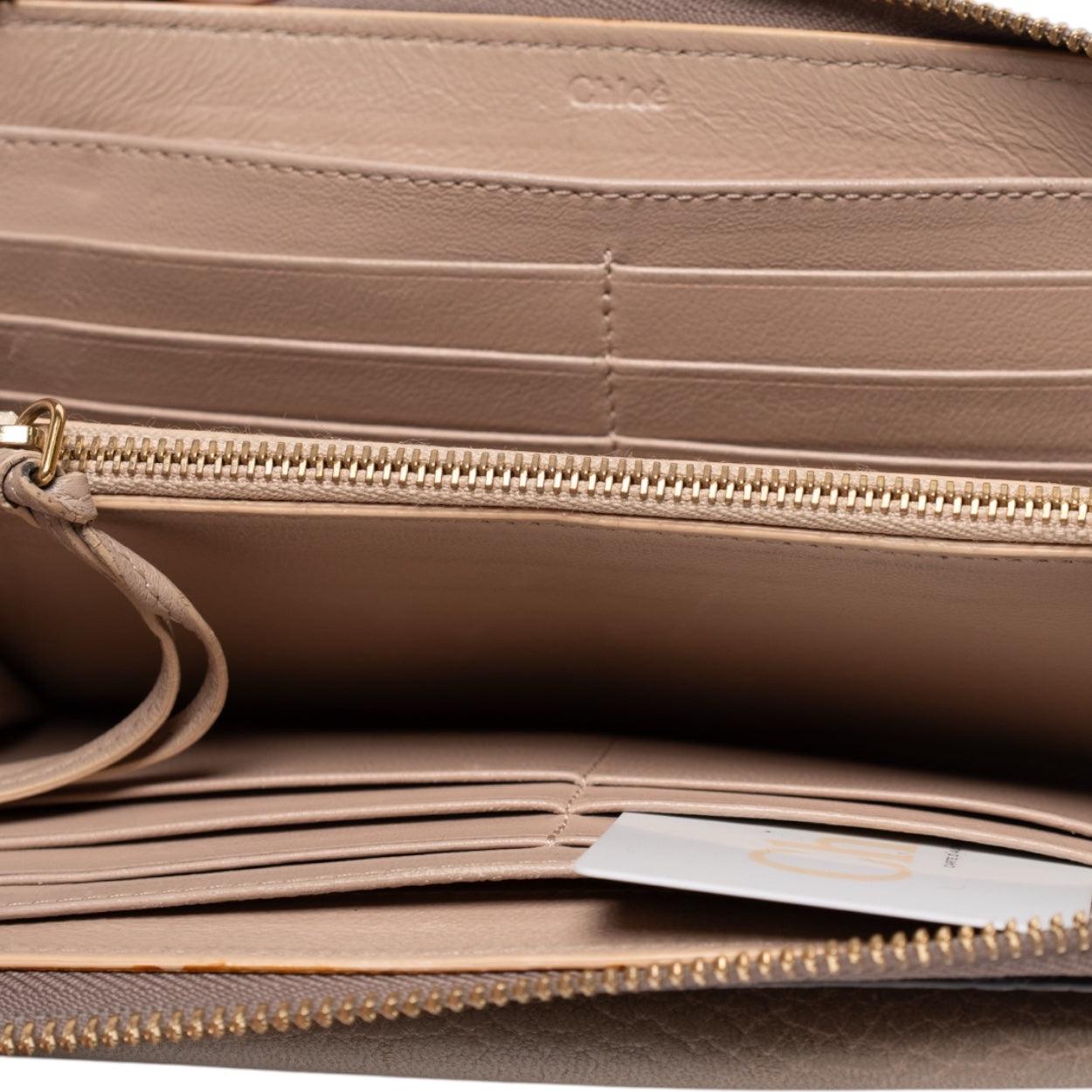 Cartera de piel de cordero "Drew" de Chloe