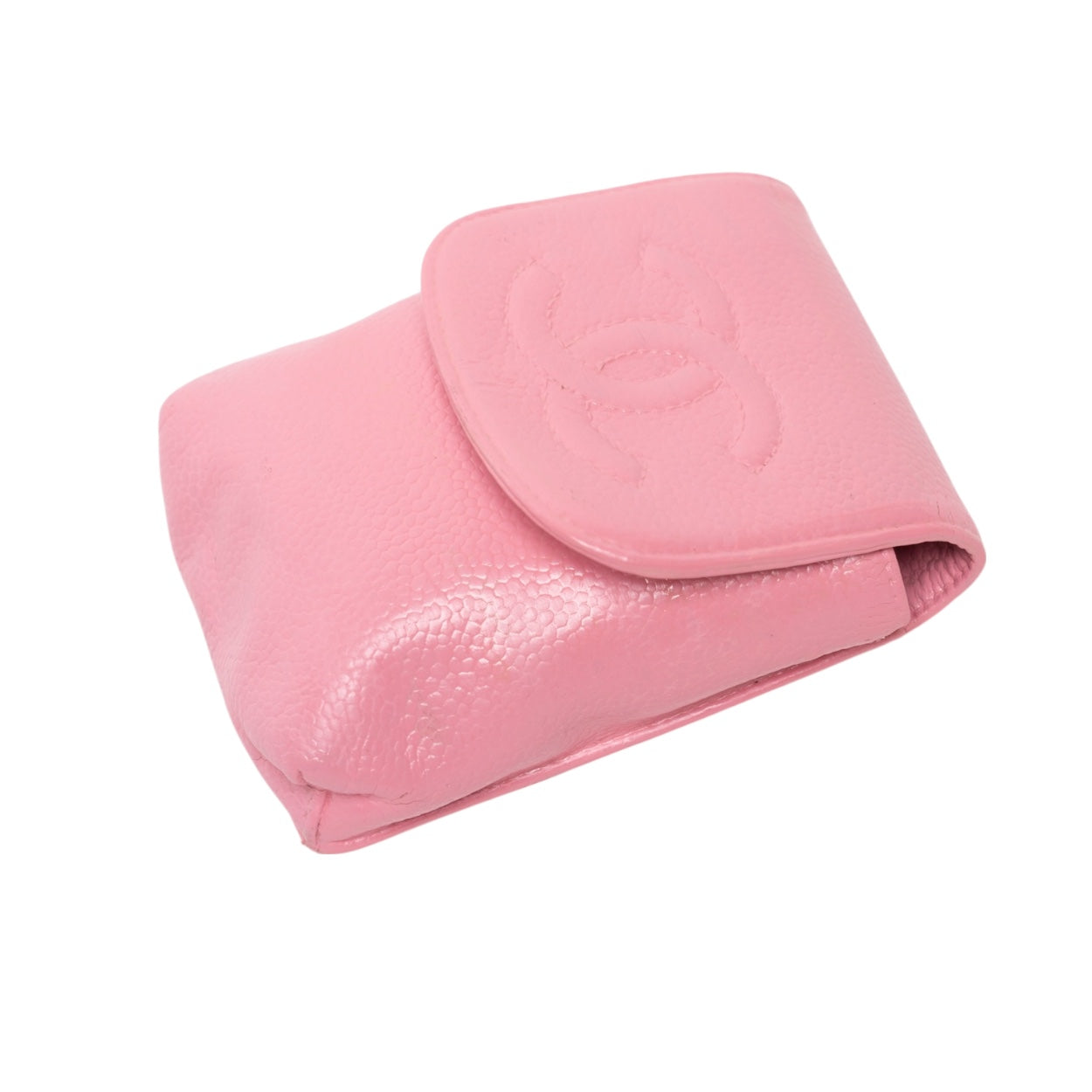 Chanel Timeless Classic Caviar Cigarette/ Phone Case, Pink