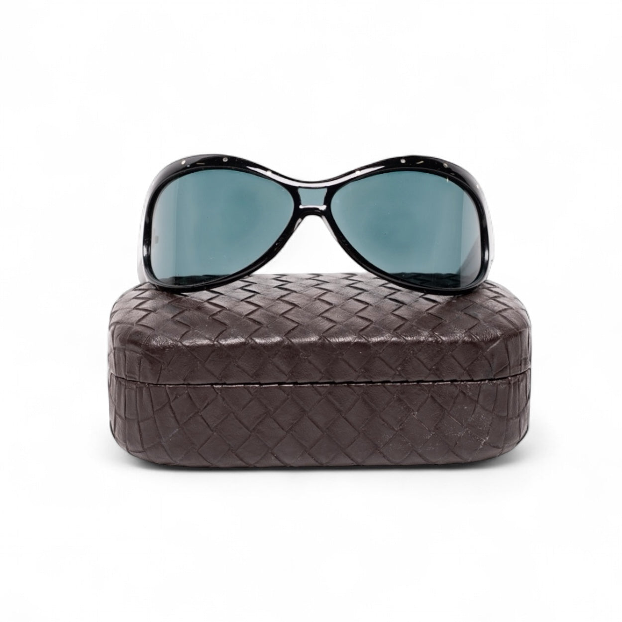 Authentic, Pre-owned Bottega Veneta Sunglasses, Black