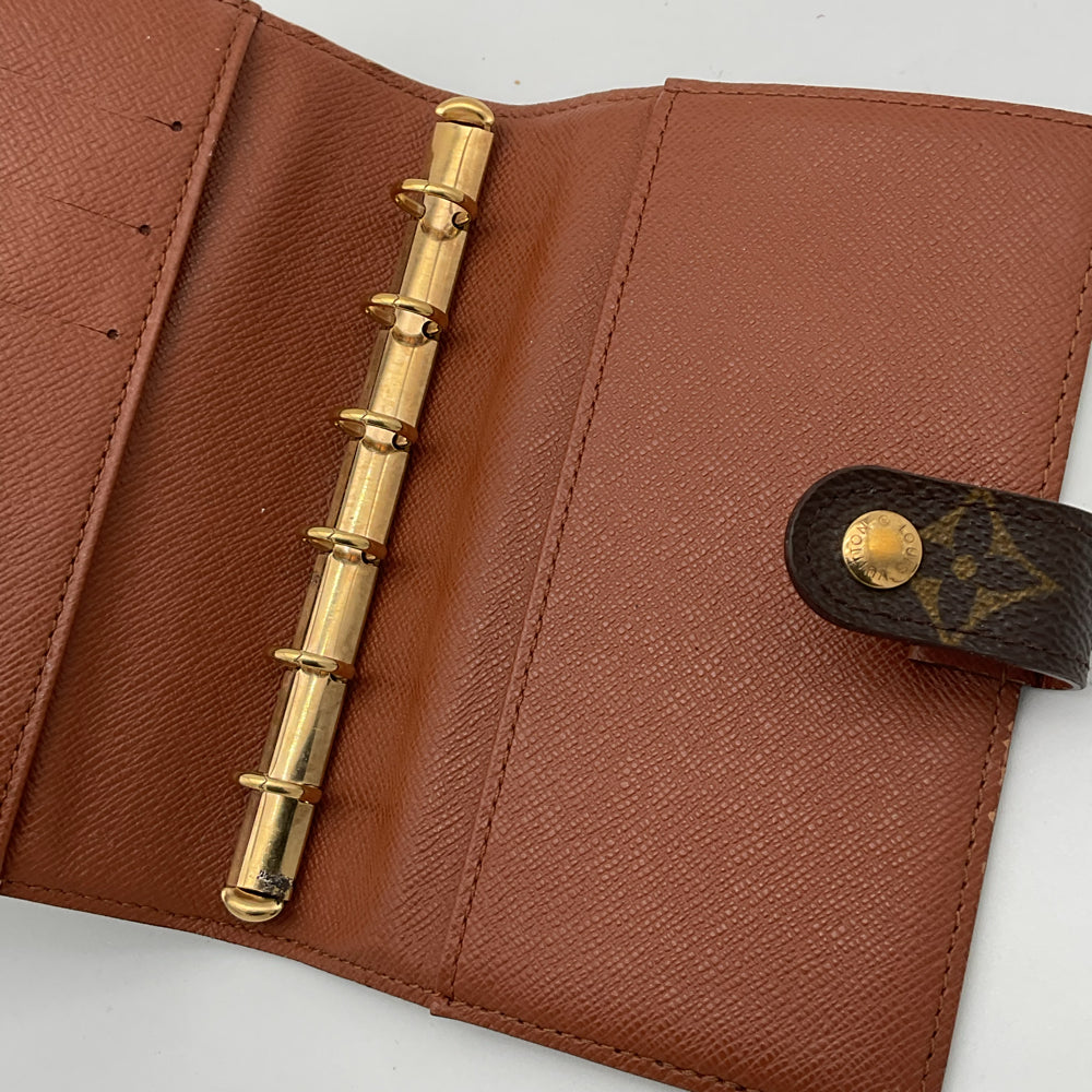 Louis Vuitton 6-Ring-Monogramm-Organizer/Agenda-Cover