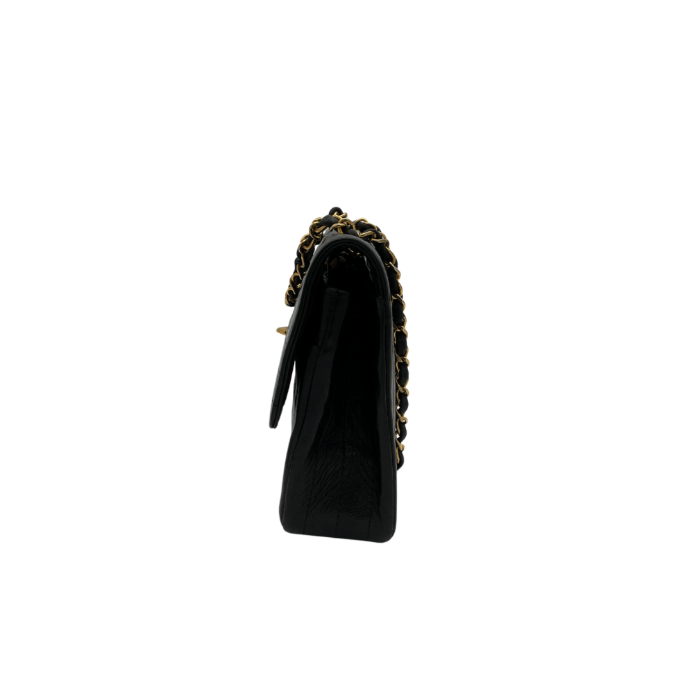 Chanel 2.55 Vintage, vertikale, gesteppte Lammleder-Flap-Tasche