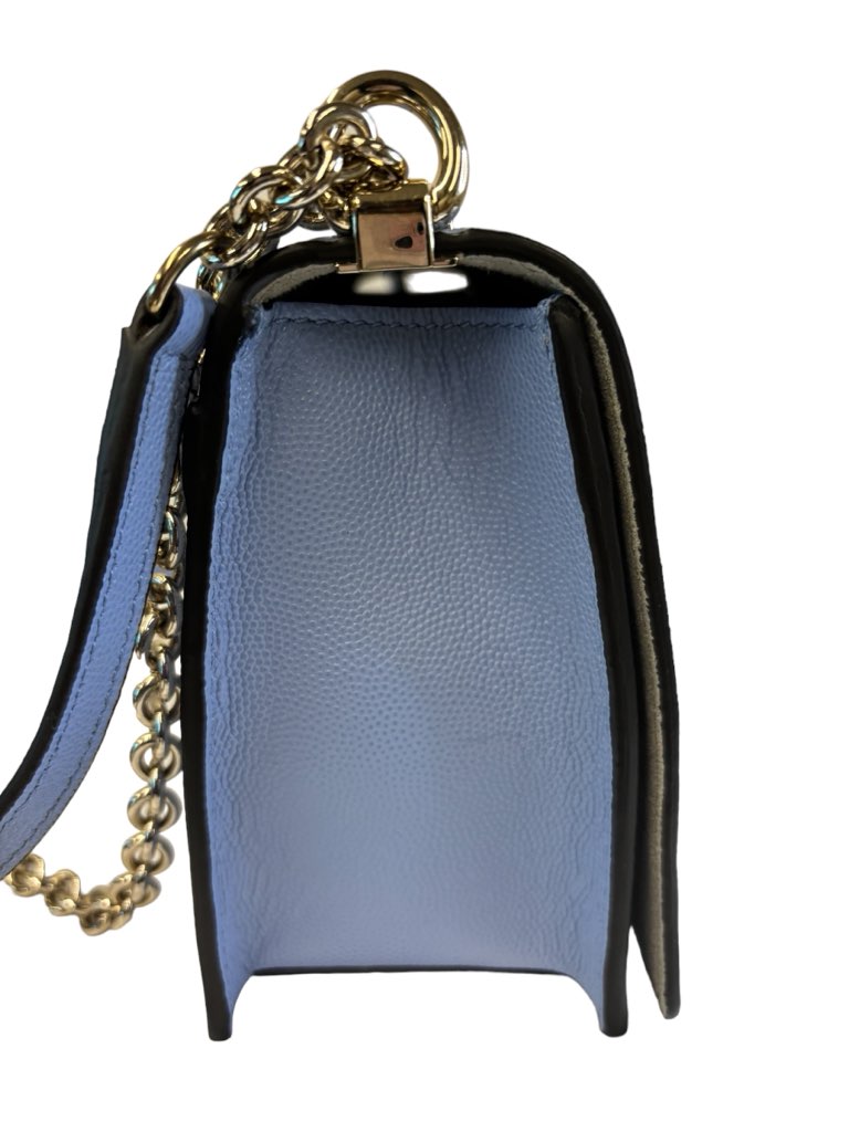 Leather Furla Chain Crossbody Bag