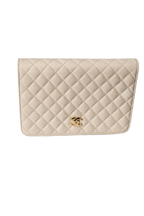 Chanel Vintage Timeless Classic Full Flap Bag 