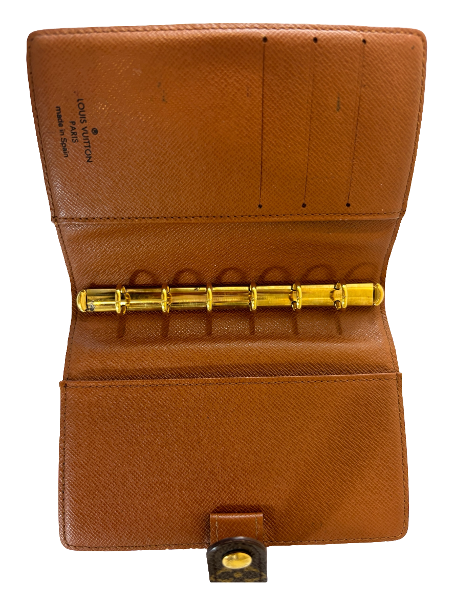 Louis Vuitton 6-Ring-Monogramm-Organizer/Agenda-Cover