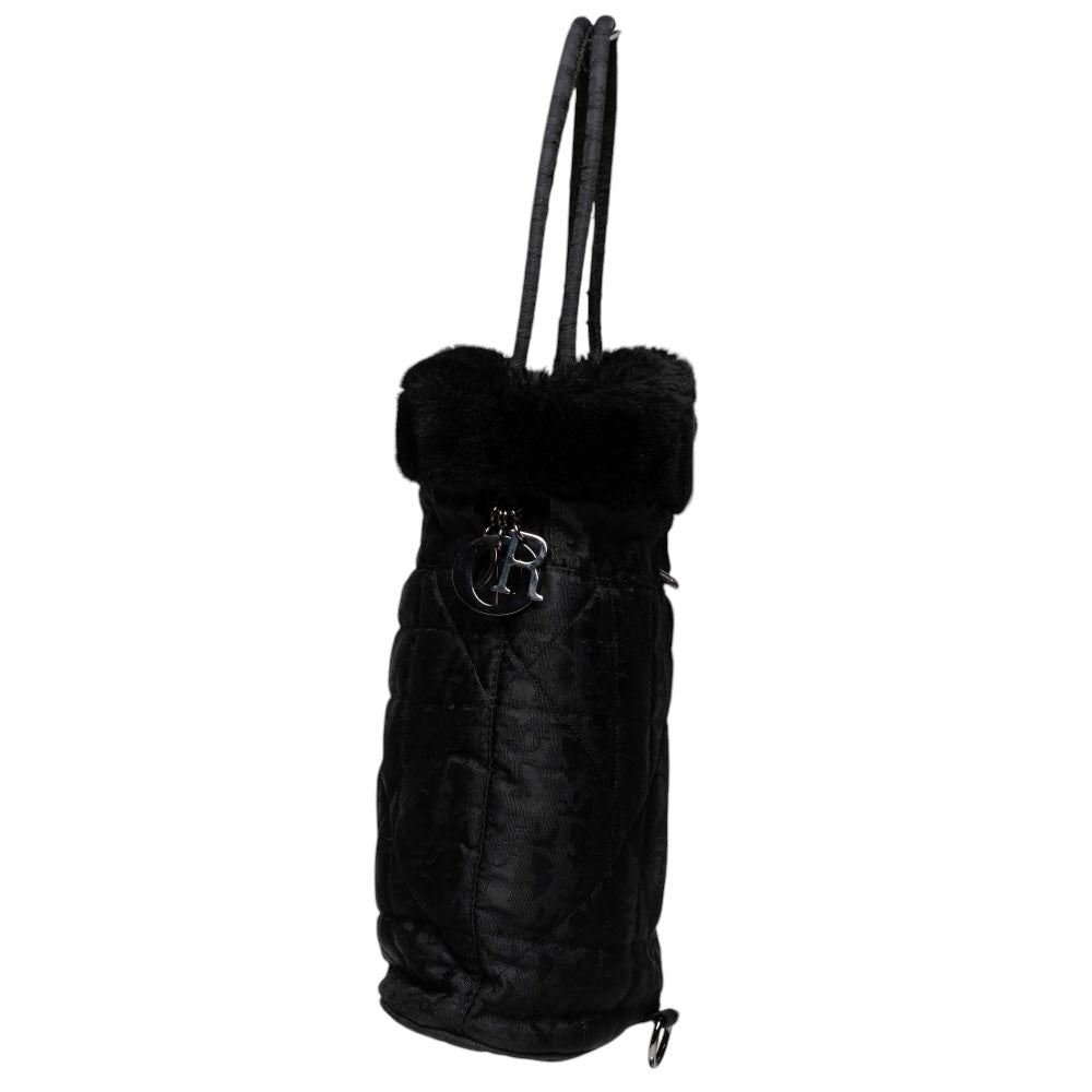 Bolso con ribete de piel de Christian Dior