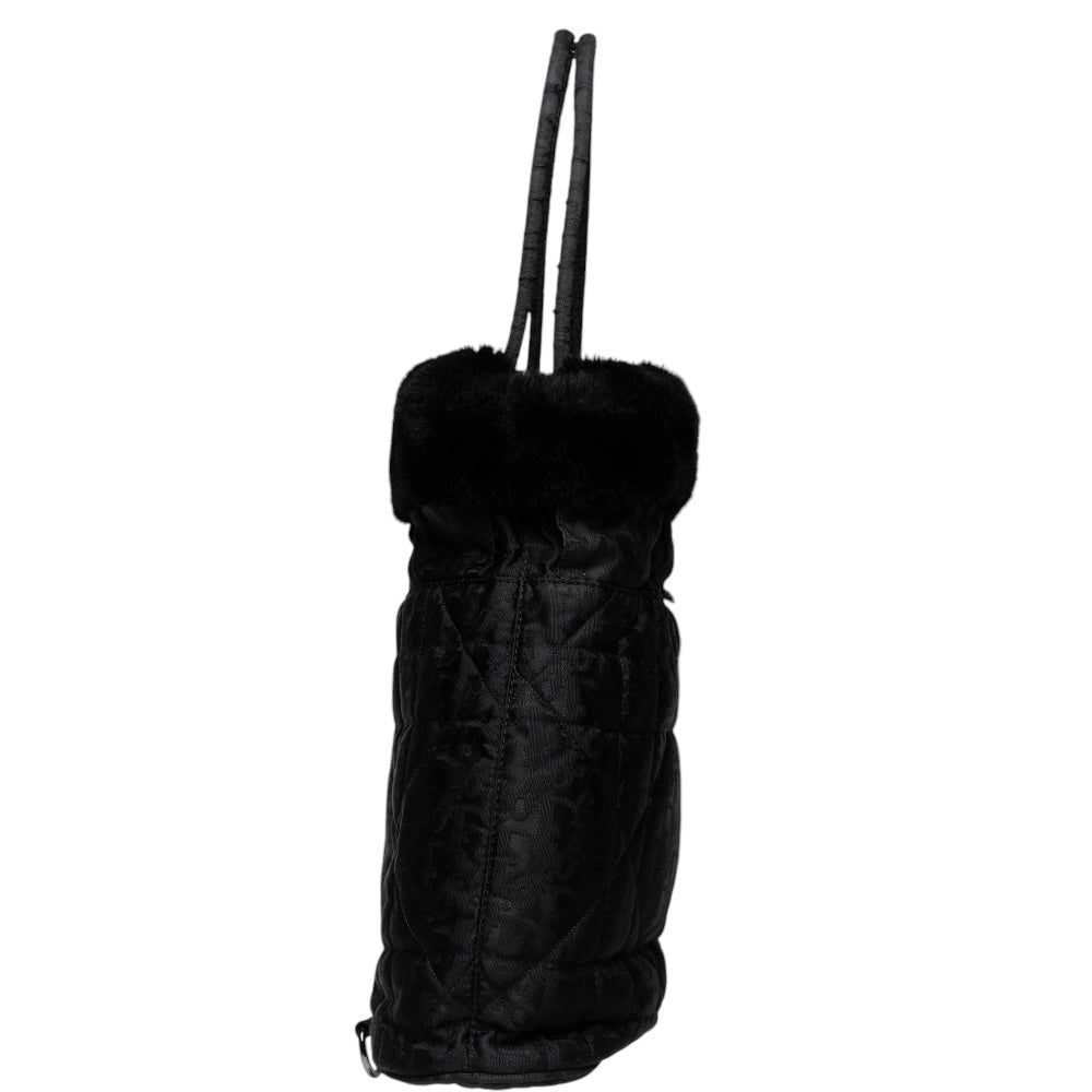 Bolso con ribete de piel de Christian Dior
