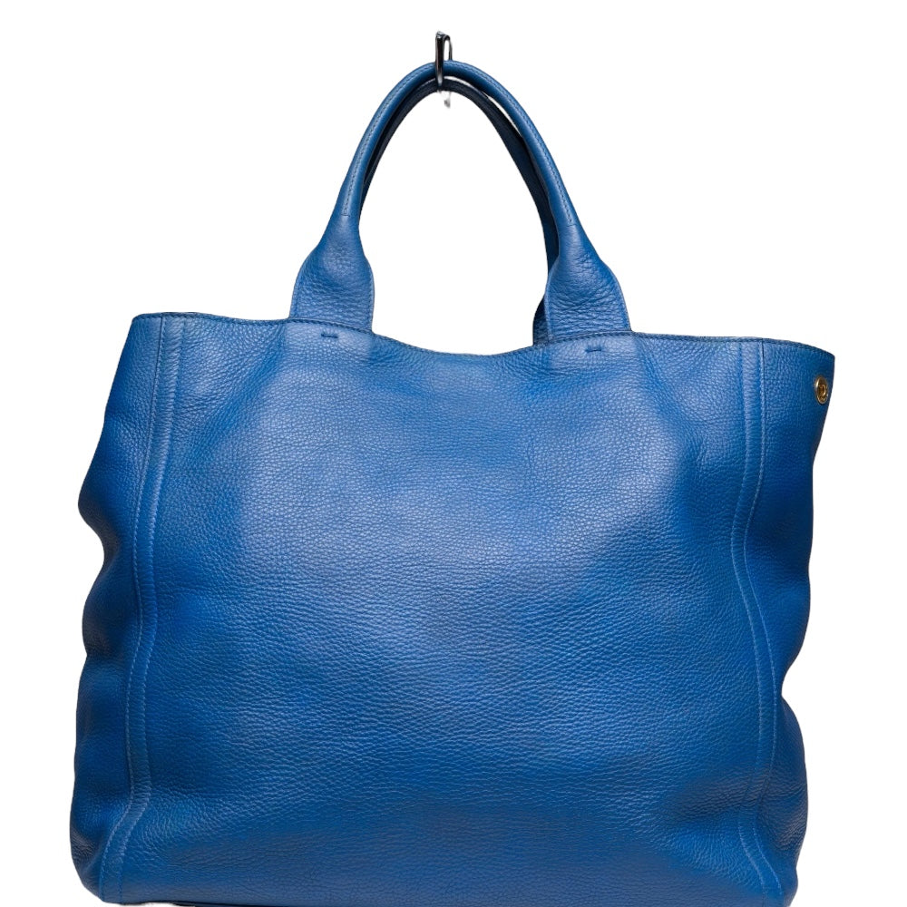Prada Vitello Daino Cobalto Bolsa de tela