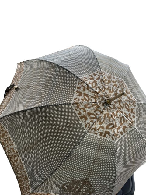 Christian Dior Animal Print Monogram Umbrella